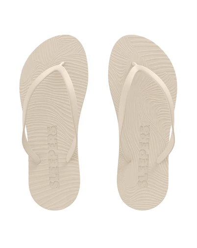 Slim Flip Flops - Eggnog - Sleepers 